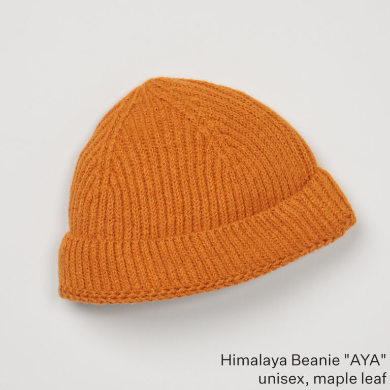 Himalaya Beanie "AYA" unisex, maple leaf