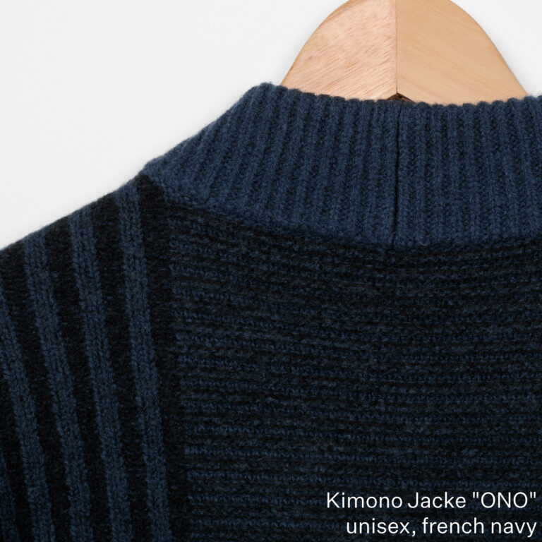 Kimono Jacke "ONO" unisex, french navy
